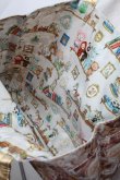 画像6: Franche Lippee / Hobbyroomトートバッグ  アイボリー S-25-12-25-011-LO-ZA-HR-ZS (6)
