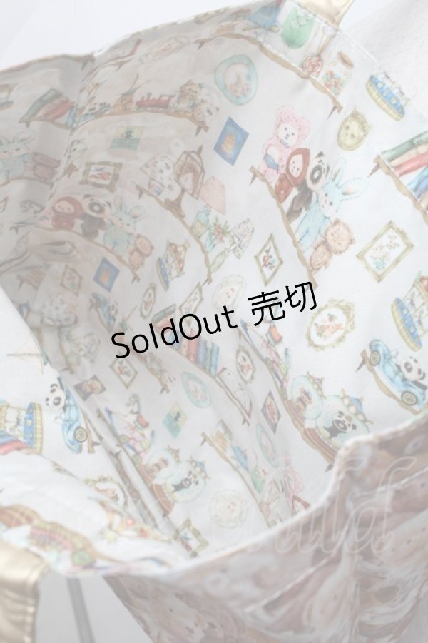 画像6: Franche Lippee / Hobbyroomトートバッグ  アイボリー S-25-12-25-011-LO-ZA-HR-ZS (6)