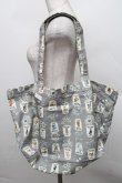 画像1: Franche Lippee / fortuneトートバッグ  グレー S-25-12-25-013-LO-ZA-HR-ZS (1)