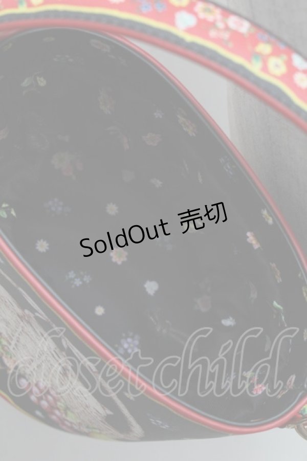 画像5: Franche Lippee / バスケットねこバッグ  黒 S-25-12-25-016-LO-BL-HR-ZS (5)