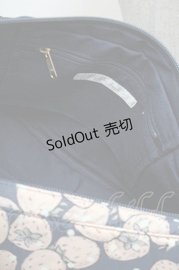 画像4: Franche Lippee / ごろごろいちご柄ショルダーバッグ   S-25-12-25-017-LO-BG-HR-ZS (4)