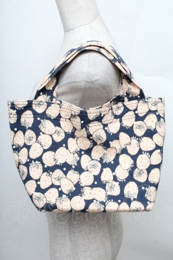 画像1: Franche Lippee / ごろごろいちご柄バッグ   S-25-12-25-020-LO-BG-HR-ZS (1)