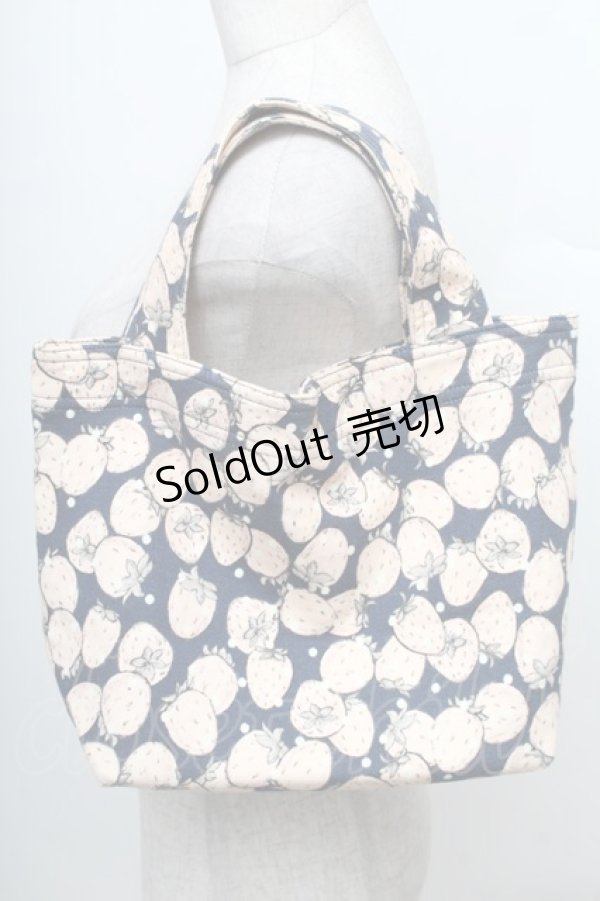 画像2: Franche Lippee / ごろごろいちご柄バッグ   S-25-12-25-020-LO-BG-HR-ZS (2)
