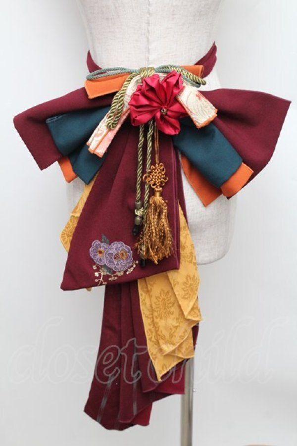 画像2: Ozz oneste / 和布付け帯【かくりよの宿飯/葵モデル】   S-25-12-25-021-OO-ZA-HR-ZS (2)