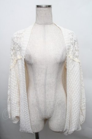 画像: LIZ LISA / ドルマンスリーブカーディガン  アイボリー S-25-12-25-027-LO-TO-TK-ZS