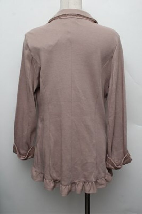 画像3: axes femme / マニッシュロングジャケット  ベージュ S-25-12-28-003-AX-JA-HR-ZS (3)