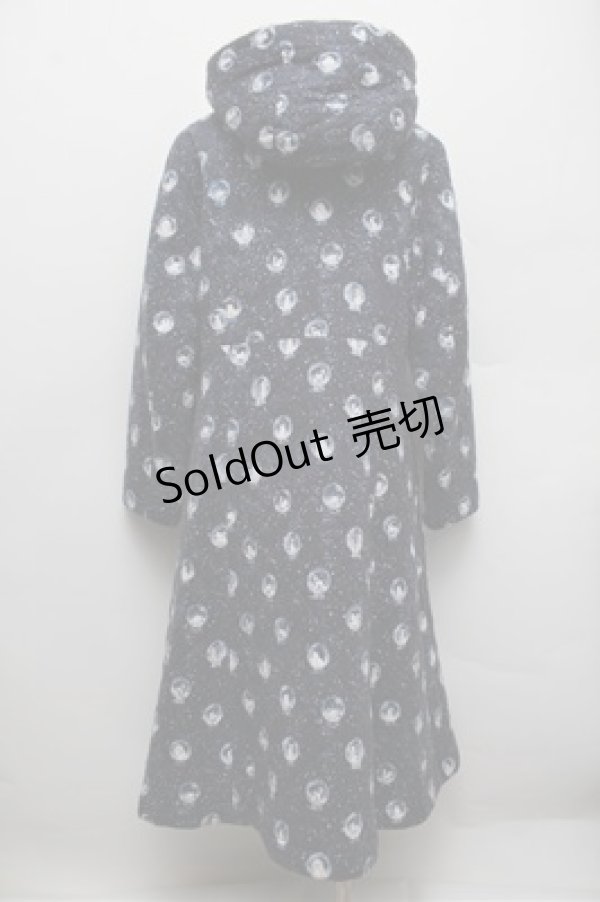 画像3: Franche Lippee / スノードームキルトコート 3L 紺 S-25-12-28-041-LO-ZA-HR-ZS (3)