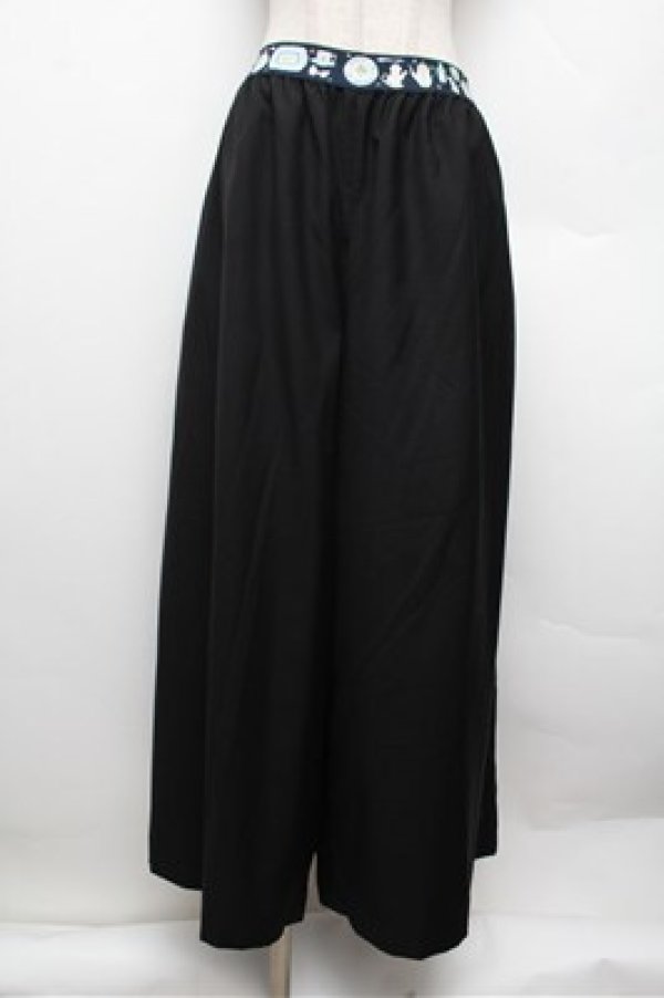画像1: Franche Lippee / 楽ちん晩餐会パンツ 3L 黒 S-25-12-28-045-LO-SK-HR-ZS (1)