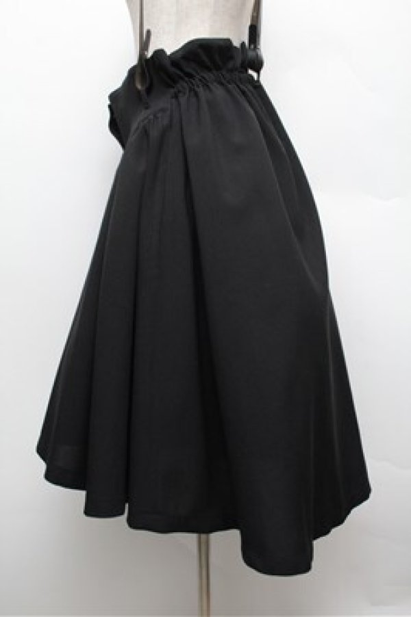 画像4: MIHO MATSUDA / スカート・リデル  黒 S-25-12-28-047-GO-SK-TK-ZS (4)