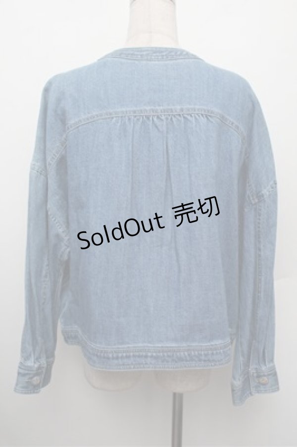 画像2: Franche Lippee / にがおえGジャン 3L ブルー S-25-12-28-008-LO-CO-HR-ZI (2)