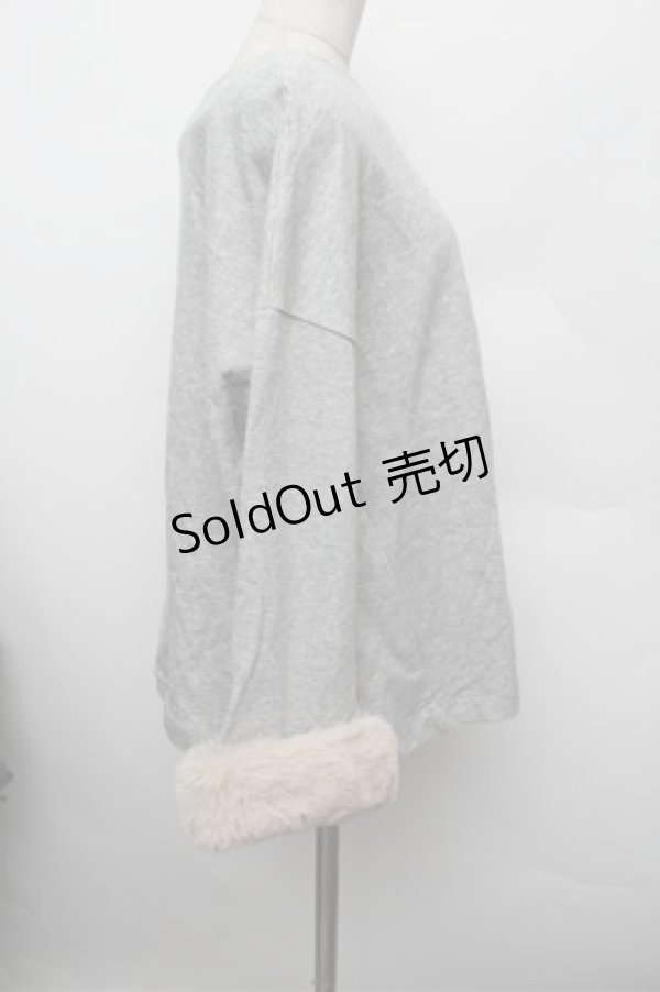 画像2: Franche Lippee / ロシアンプルオーバー 3L グレー S-25-12-28-010-LO-BL-HR-ZS (2)