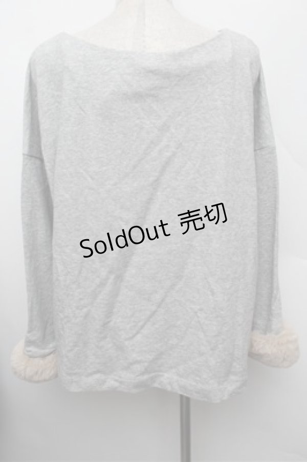 画像3: Franche Lippee / ロシアンプルオーバー 3L グレー S-25-12-28-010-LO-BL-HR-ZS (3)