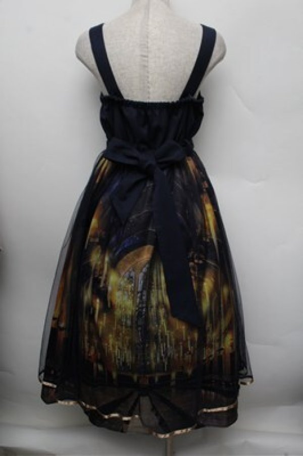 画像3: axes femme / ハリー・ポッターワンピース  紺 S-25-12-28-019-AX-OP-AS-ZS (3)