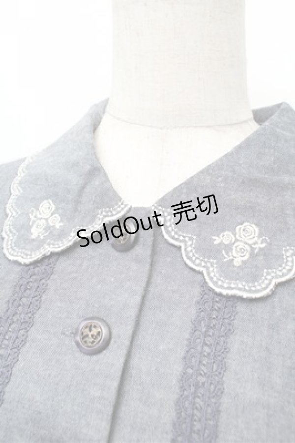 画像4: axes femme / 刺 デニムワンピース   S-25-12-28-021-AX-BL-HR-ZS (4)