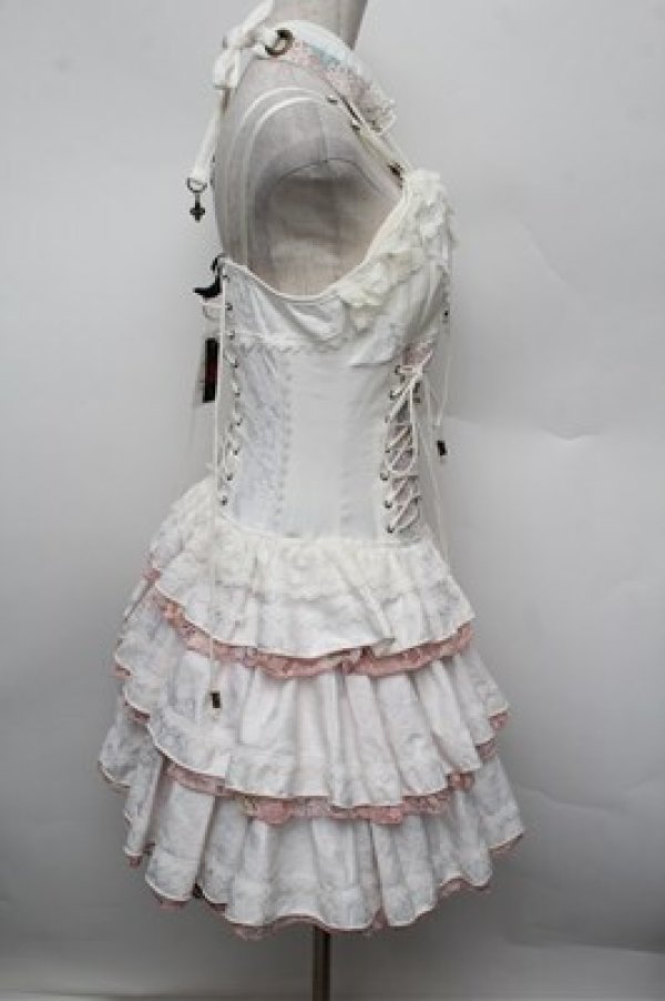 画像2: Ozz oneste / 花鳥龍月ビスチェワンピース  アイボリー S-25-12-28-027-OO-OP-HR-ZS (2)