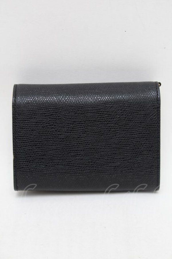 画像2: Q-pot. / Taffy Candy Short Wallet  黒 S-25-12-29-005-QP-ZA-HR-ZS (2)