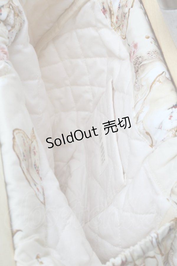 画像4: PINK HOUSE / ティーカッププリントハンドルバッグ  オフ S-25-12-29-038-LO-BG-AS-ZS (4)