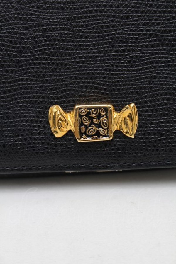 画像3: Q-pot. / Taffy Candy Short Wallet  黒 S-25-12-29-005-QP-ZA-HR-ZS (3)