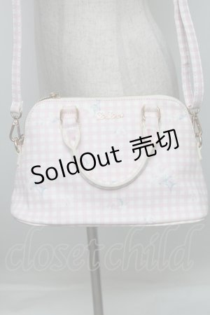 画像: LIZ LISA / ギンガム2wayバッグ  ピンク S-25-12-29-041-LO-BG-HR-ZS