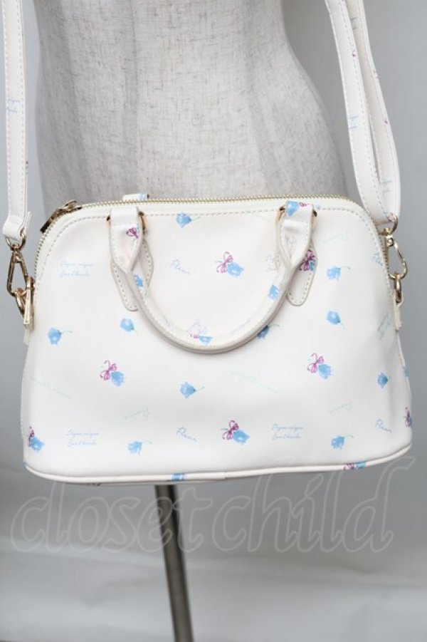 画像2: LIZ LISA / 水彩チューリップバッグ  オフ S-25-12-29-042-LO-BG-HR-ZS (2)