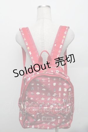 画像: PINK HOUSE / リュック  赤 S-25-12-29-044-LO-ZA-HR-ZS