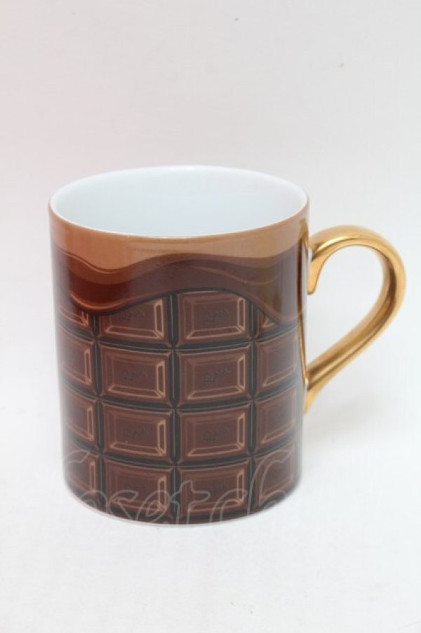 画像1: Q-pot. / チョコレートマグカップ  ブラウン S-25-12-29-006-QP-AC-HR-ZS (1)