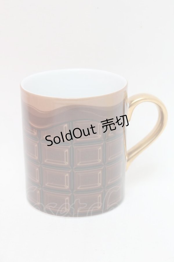 画像1: Q-pot. / チョコレートマグカップ  ブラウン S-25-12-29-006-QP-AC-HR-ZS (1)