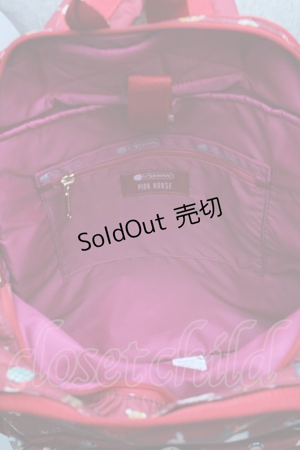 画像4: PINK HOUSE / リュック  赤 S-25-12-29-044-LO-ZA-HR-ZS (4)