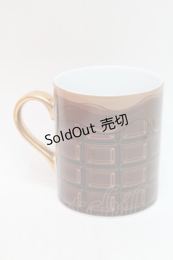 画像2: Q-pot. / チョコレートマグカップ  ブラウン S-25-12-29-006-QP-AC-HR-ZS (2)