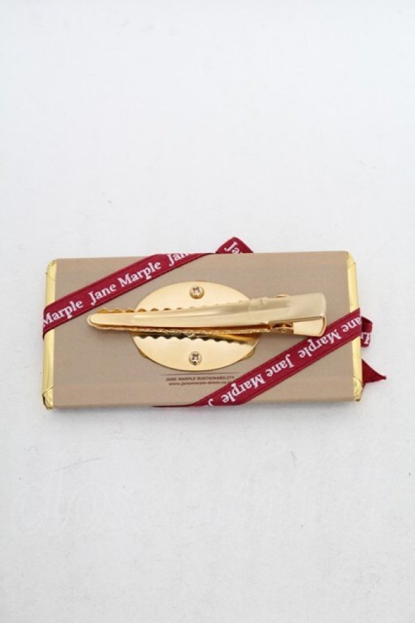画像2: Jane Marple / British Chocolate Barクリップ  ベージュ S-25-12-29-001-JM-ZA-AS-ZS (2)
