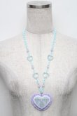 画像1: Angelic Pretty / MELODY TOYSハートネックレス（2020年）  ラベンダー S-25-12-29-009-AP-AC-AS-ZS (1)