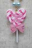 画像3: Angelic Pretty / POP Heartロリポップネックレス  ピンク S-25-12-29-010-AP-AC-HR-ZS (3)