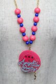 画像2: Angelic Pretty / Neon Musicネックレス  ピンク S-25-12-29-011-AP-AC-AS-ZS (2)