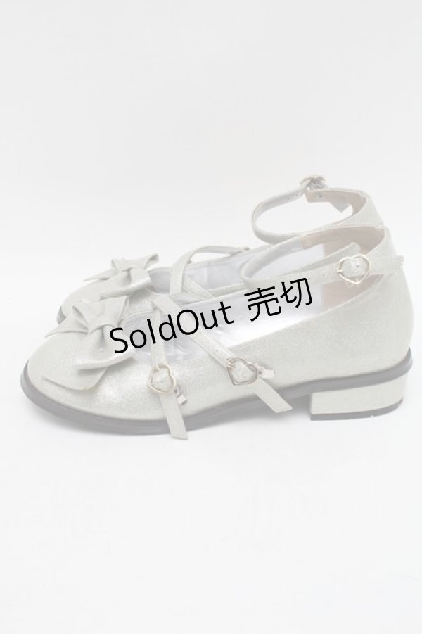 画像2: Angelic Pretty / Tea Party Shoes  シルバー S-25-12-29-015-AP-SH-HR-ZS (2)