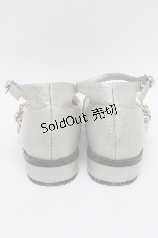 画像3: Angelic Pretty / Tea Party Shoes  シルバー S-25-12-29-015-AP-SH-HR-ZS (3)