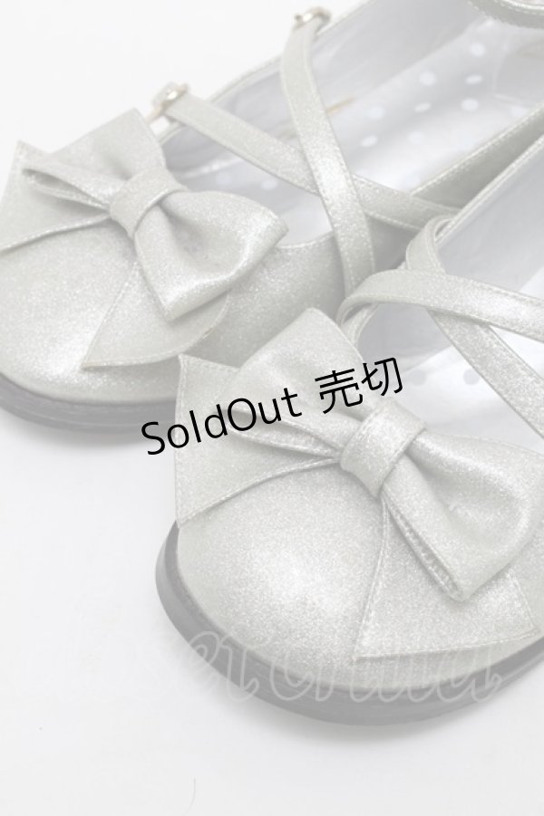 画像4: Angelic Pretty / Tea Party Shoes  シルバー S-25-12-29-015-AP-SH-HR-ZS (4)