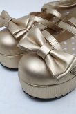 画像4: Angelic Pretty / Dreamyシューズ S ゴールド S-25-12-29-016-AP-SH-SA-ZS (4)