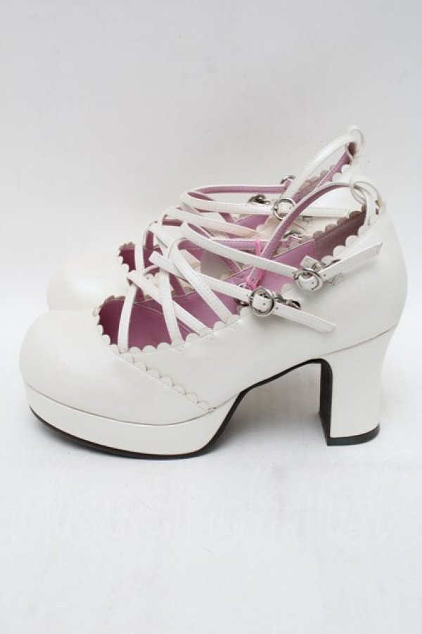 画像2: BABY,THE STARS SHINE BRIGHT / ハニークロスシューズ Ｍ 白 S-25-12-29-018-BA-SH-SA-ZS (2)