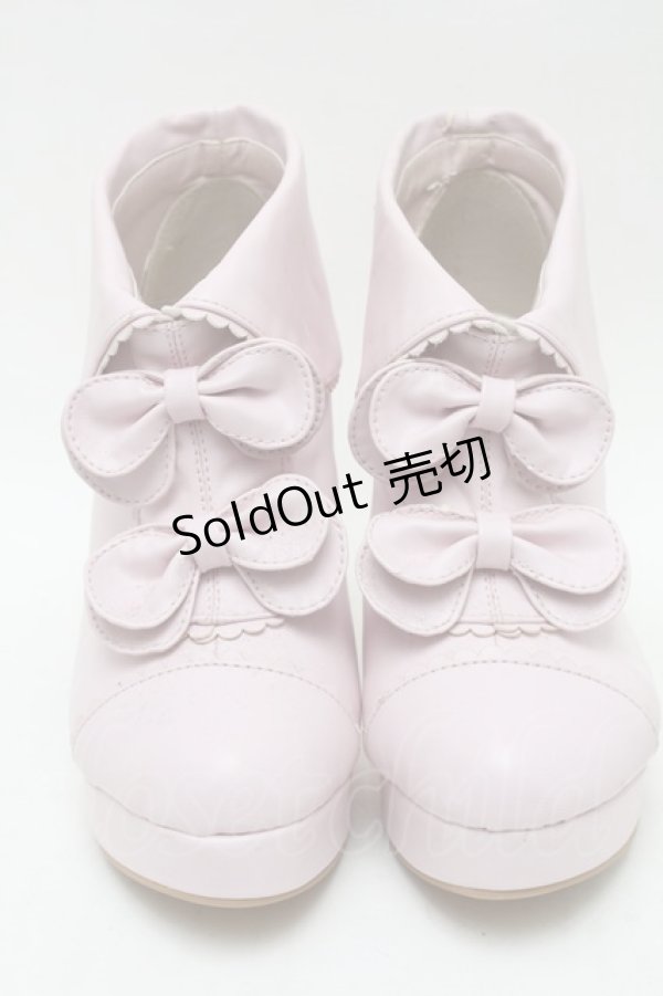 画像4: BABY,THE STARS SHINE BRIGHT / BABYねこ足ファーブーティー M ピンクＸ白 S-25-12-29-021-BA-SH-SA-ZS (4)