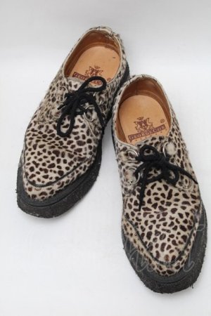 画像: GEORGECOX / レオパード柄ラバーソール  ベージュ S-25-12-29-026-PU-SH-HR-ZS