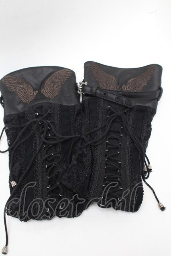 画像3: Ozz On / レッグカバー  黒 S-25-12-30-003-OO-ZA-AS-ZS (3)