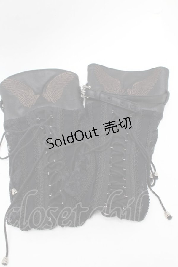 画像3: Ozz On / レッグカバー  黒 S-25-12-30-003-OO-ZA-AS-ZS (3)