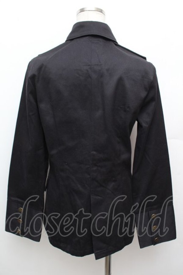 画像4: BPN / クロス刺繍ジャケット  黒 S-25-12-30-032-GO-JA-HR-ZS (4)