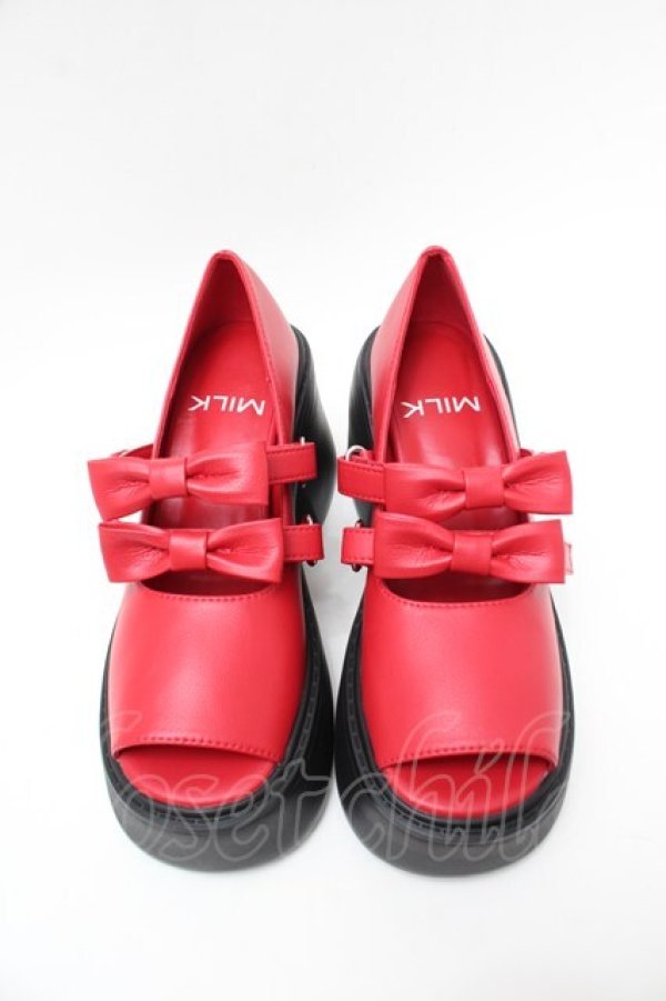 画像1: MILK / Baby ツインズシューズ  赤 S-25-12-30-004-ML-SH-AS-ZS (1)