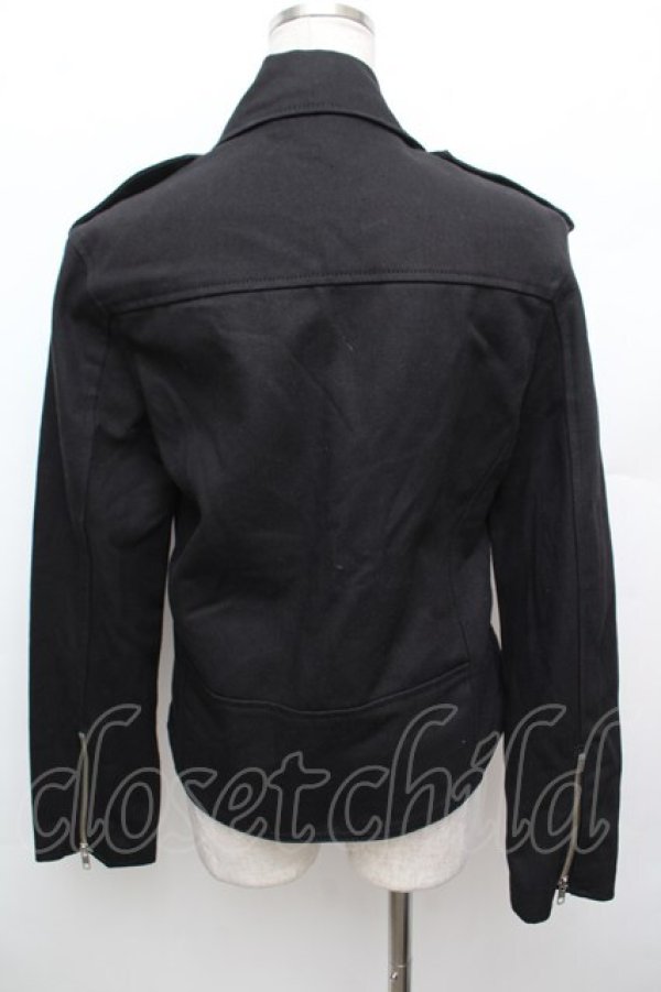 画像3: ACDC RAG / ライダースジャケット 36 黒 S-25-12-30-033-PU-JA-HR-ZS (3)