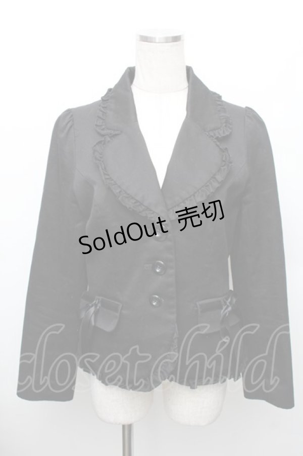 BLACK PEACE NOW フリルジャケット黒 PEACE NOW フリルジャケット ピースナウ | 高価買取ならTokyo Alice