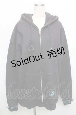 画像: GOTH / パーカー  黒 S-25-12-30-035-GO-TO-AS-ZS