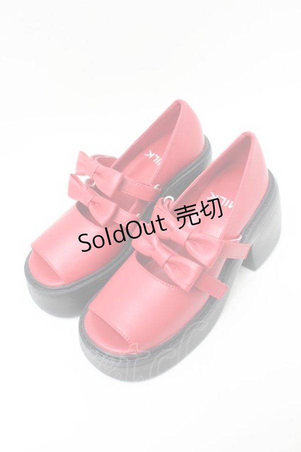 画像2: MILK / Baby ツインズシューズ  赤 S-25-12-30-004-ML-SH-AS-ZS (2)