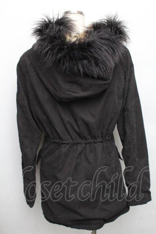 画像2: GLAD NEWS / スカルワッペンブルゾン  黒 S-25-12-30-039-GL-JA-HR-ZS (2)