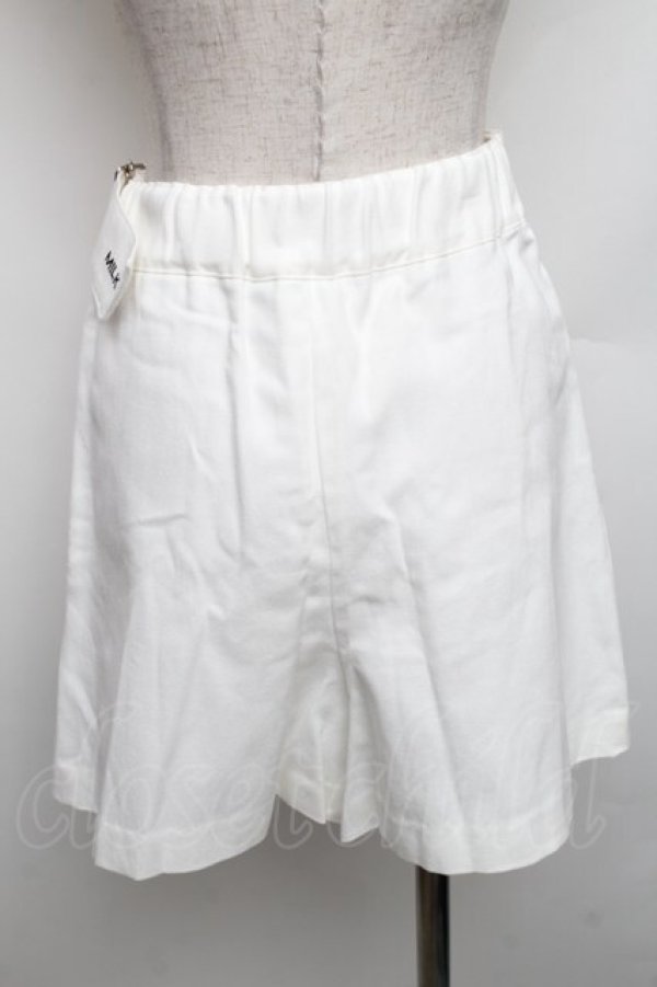 画像2: MILK / Wrap キュロット  白 S-25-12-30-047-ML-PA-AS-ZS (2)